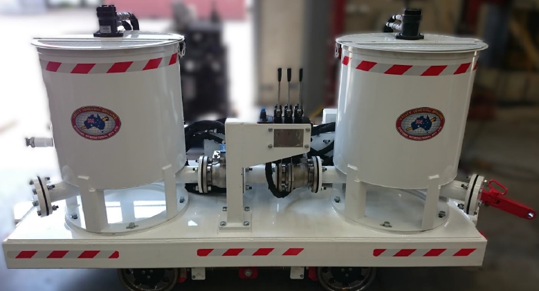 Grout Mixing and Delivery System